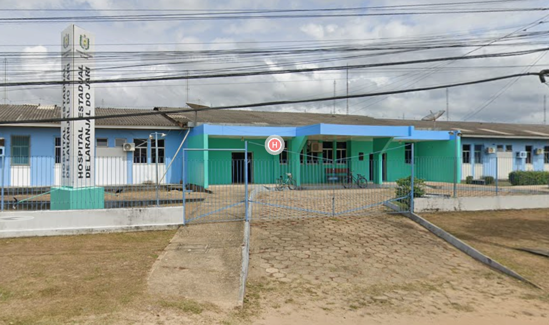 Fachada do Hospital de Laranjal do Jari