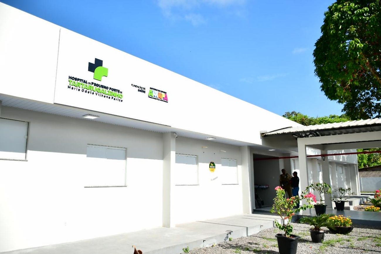 Fachada do Hospital de Pequeno Porte